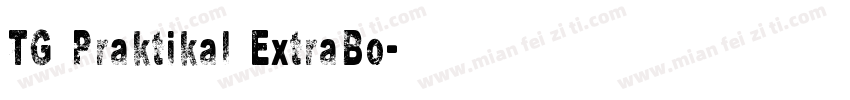TG Praktikal ExtraBo字体转换